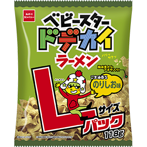 ベビースタードデカイラーメン（のりしお味）Lサイズパック