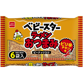 ベビースターラーメンおつまみ（ピリ辛チキン味）6袋入