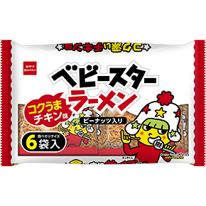 ベビースターラーメン（コクうまチキン味）6袋入