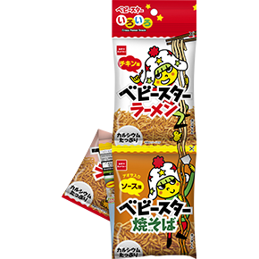 ベビースターいろいろ 4連