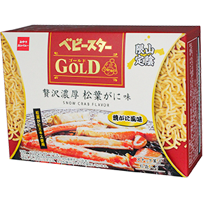 ベビースターGOLD（贅沢濃厚松葉がに味）