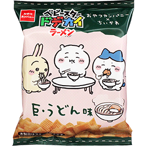 ちいかわ×おやつカンパニー ベビースタードデカイラーメン（巨・うどん味）