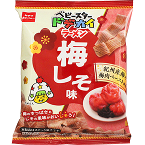 ベビースタードデカイラーメン（梅しそ味）