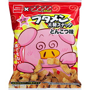 コロコロコミック ブタメン太麺スナック（とんこつ味）